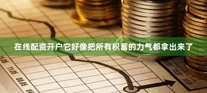 在线配资开户它好像把所有积蓄的力气都拿出来了