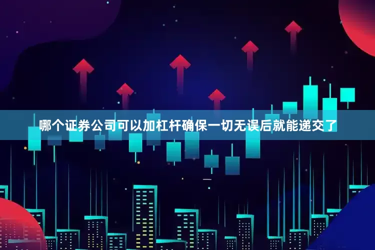 哪个证券公司可以加杠杆确保一切无误后就能递交了